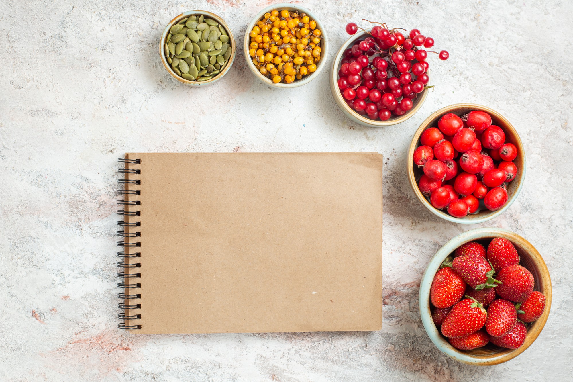 Subscription box with ingredients